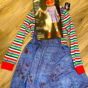 Girls Chucky doll costume